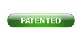 Patented button Royalty Free Stock Photo
