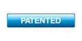 Patented button Royalty Free Stock Photo
