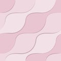 Patern with gentle pink waves with which you can fold a beautiful canvas Royalty Free Stock Photo