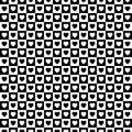 Patern Geometric Love and Square Black Tile Seamless Batik vector