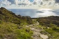 A path along the cliff of Slibh Liag, Co. Donegal