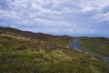 A path along the cliff of Slibh Liag, Co. Donegal