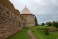 A path along the old walls Royalty Free Stock Photo