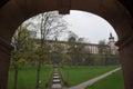 Path through the gate to the Marienberg Fortress