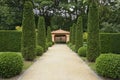 Path in Italian formal garden