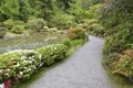 Path in Japanese garden Royalty Free Stock Photo