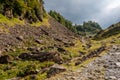 Path through the Jaws of Borrowdale in the English Lake District Royalty Free Stock Photo