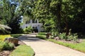 Path Leading To Victorian Mansion Royalty Free Stock Photo