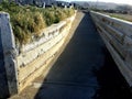 A path leading to the Wave Organ Royalty Free Stock Photo