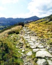 Path in the mouintains Royalty Free Stock Photo