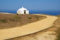 Path near Ermida da Memoria or Memory Chapel of Nossa Senhora do