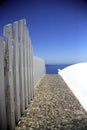 Path out to sea Royalty Free Stock Photo