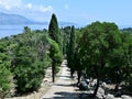 The Path of Paradise on Lokrum Island Royalty Free Stock Photo