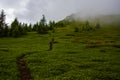 Path between the peaks of the Lagorai three