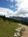 Path in Resciesa mountain