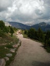 Path in Resciesa mountain