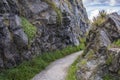 Path through the rocks