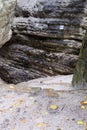 Path in rocks Royalty Free Stock Photo