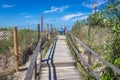 Path to Baltic Sea beach Royalty Free Stock Photo