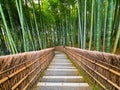 Path to bamboo forest, Arashiyama, Kyoto, Japan Royalty Free Stock Photo