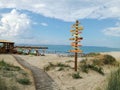 Beach on the Black Sea, Bulgaria, Pomorie