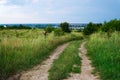 Path to the beach road, sky, landscape, nature, path, grass, field, rural, summer, countryside, green, country, tree, hill, way, c