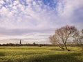 Footpath to Church Royalty Free Stock Photo