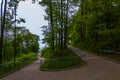 Path to the Emperor Kaiser William Monument at Porta Westfalica