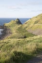 Path to Giants Causeway; County Antrim; Northern Ireland Royalty Free Stock Photo