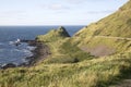 Path to Giants Causeway; County Antrim; Northern Ireland Royalty Free Stock Photo