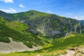 Path to Giewont. Royalty Free Stock Photo