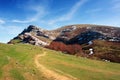 A path to Gorbea mountain Royalty Free Stock Photo
