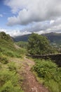 Path to Grasmere, Cumbria Royalty Free Stock Photo