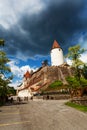 Path to Krivoklat castle gates Royalty Free Stock Photo