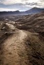 Path to Mount Bromo volcano, Surabuya, Indonesia Royalty Free Stock Photo