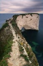 The path to nowhere - Dorset coast, England