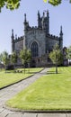 Path to Oldham Parish Church in Lancashire Royalty Free Stock Photo