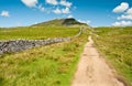 Path to Pen-y-Ghent Royalty Free Stock Photo