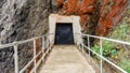 Path to Point Bonita Lighthouse and coastline Royalty Free Stock Photo