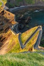 Path to San Juan de Gaztelugatxe, Basque Country, Spain