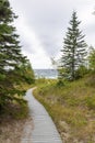 Path to Sandy Beach, Wawa, Ontario 1 Royalty Free Stock Photo