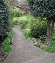 Path to secret garden Royalty Free Stock Photo