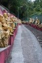 Path to Shatin 10000 Buddhas Temple, Hong Kong Royalty Free Stock Photo