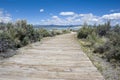 Path to South Tufa, Mono Lake - California Royalty Free Stock Photo