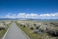 Path to South Tufa, Mono Lake - California Royalty Free Stock Photo