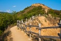 Path to the Stob Pyramids Royalty Free Stock Photo