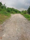 Path to stormy weather Royalty Free Stock Photo