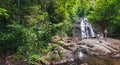 Path to Ton Chongfa Waterfall in Thailand
