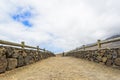 Path toward Cofete beach in Fuerteventura, Canary Islands