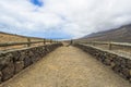 Path toward Cofete beach in Fuerteventura, Canary Islands